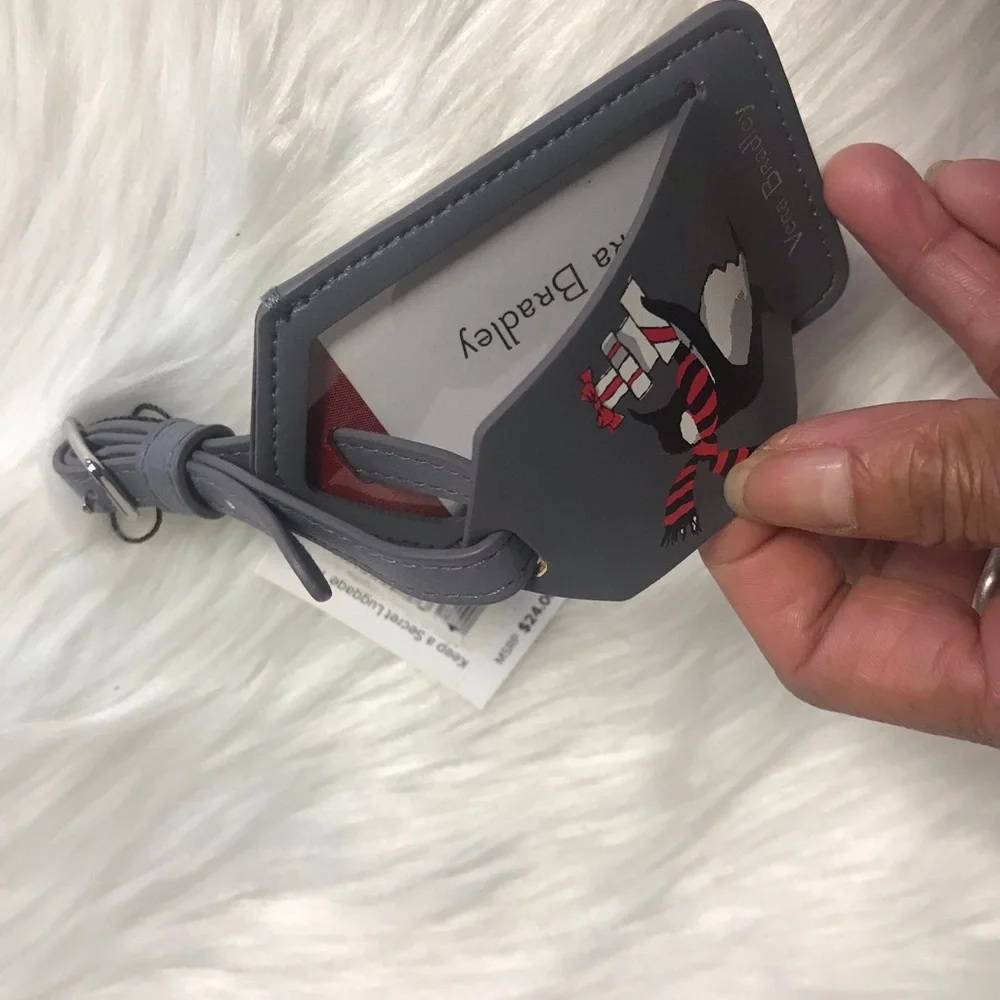 Vera Bradley Penguin Luggage Tag